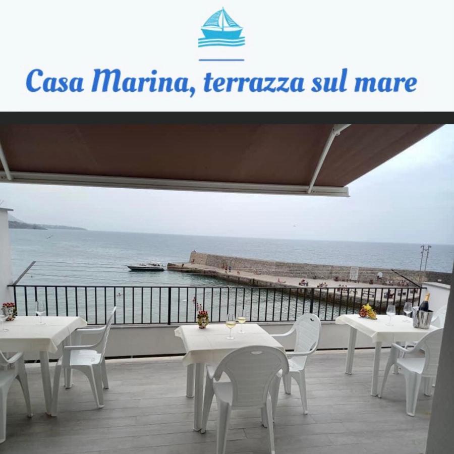 Casa Marina, La Terrazza Sul Mare Bed and Breakfast Cefalù Εξωτερικό φωτογραφία